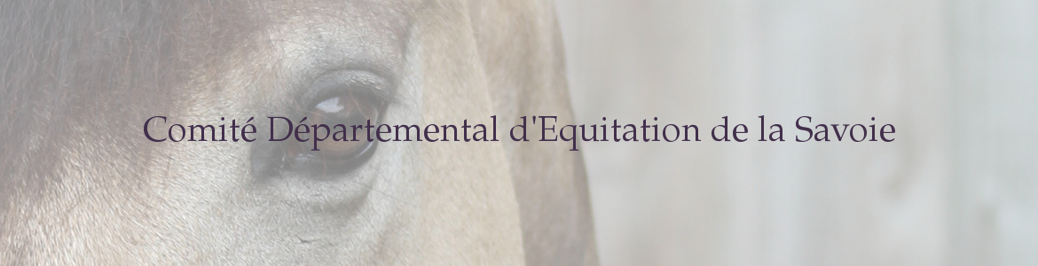 Comité Départemental d'Equitation de la Savoie